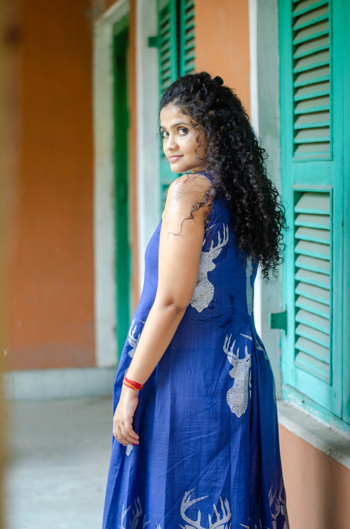 HIRNEE DRESS 001-HANDLOOM COTTON DRESS