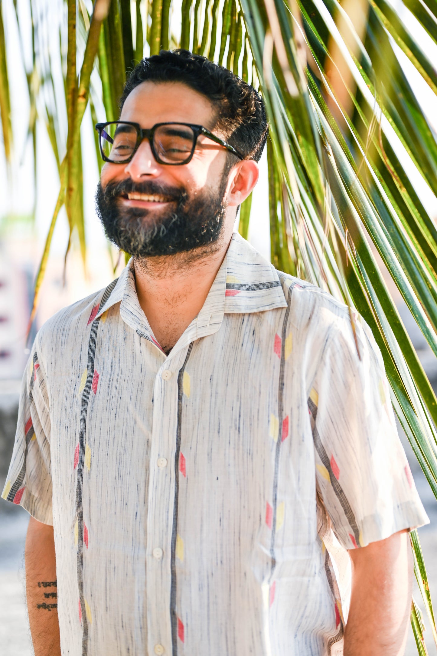 JAMDANI COTTON SHIRT