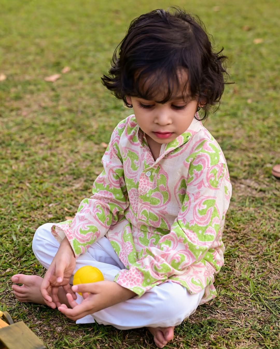 Genda Phool Kids Kurta- Pajama set