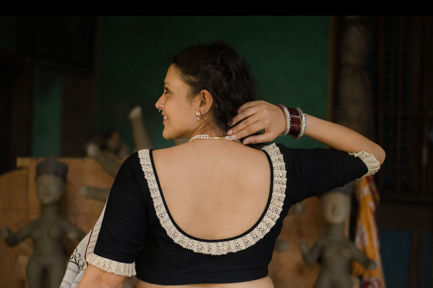 THE PRINCESS WAY BLOUSE BLACK