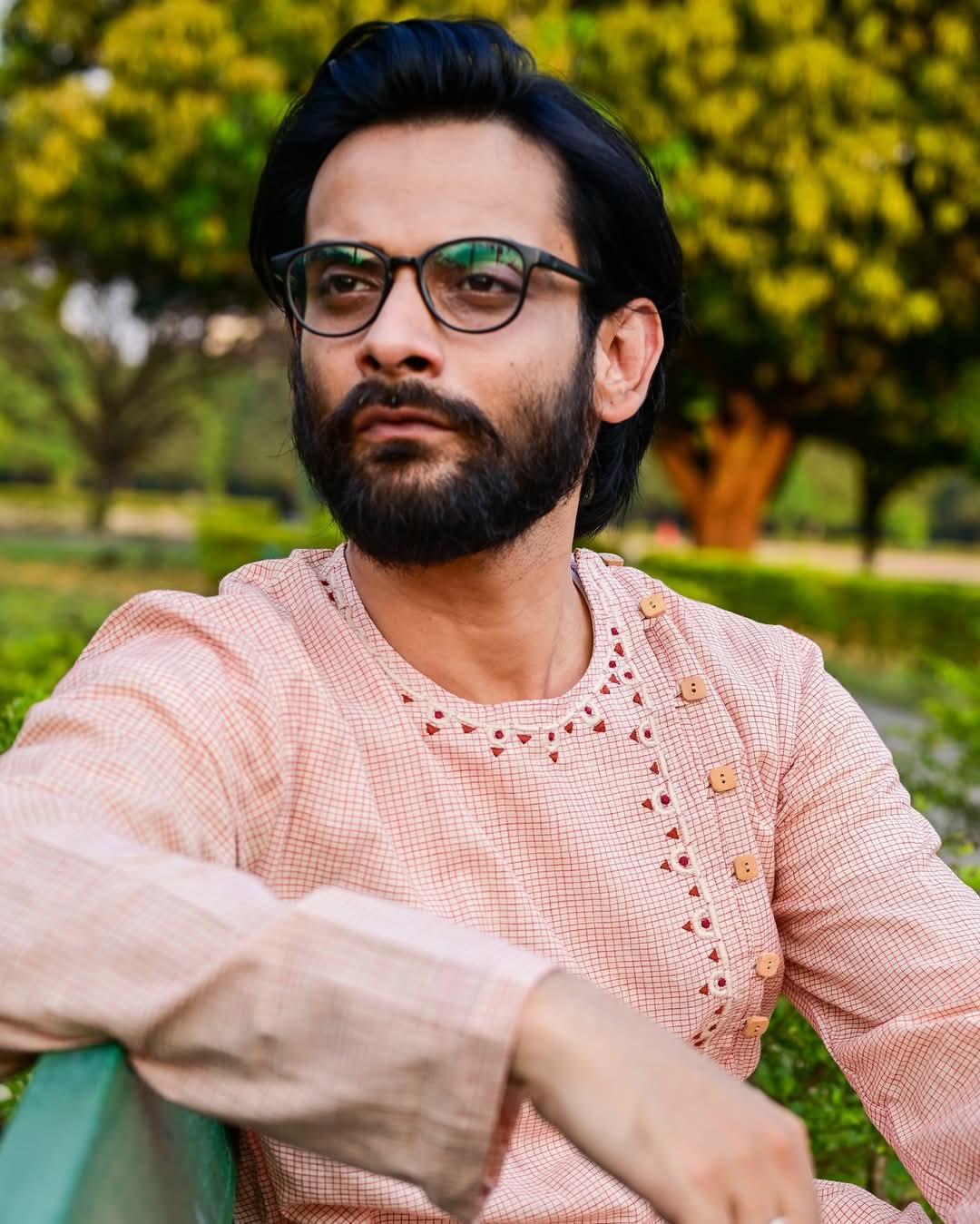 BADAMI EMBROIDERED KURTA