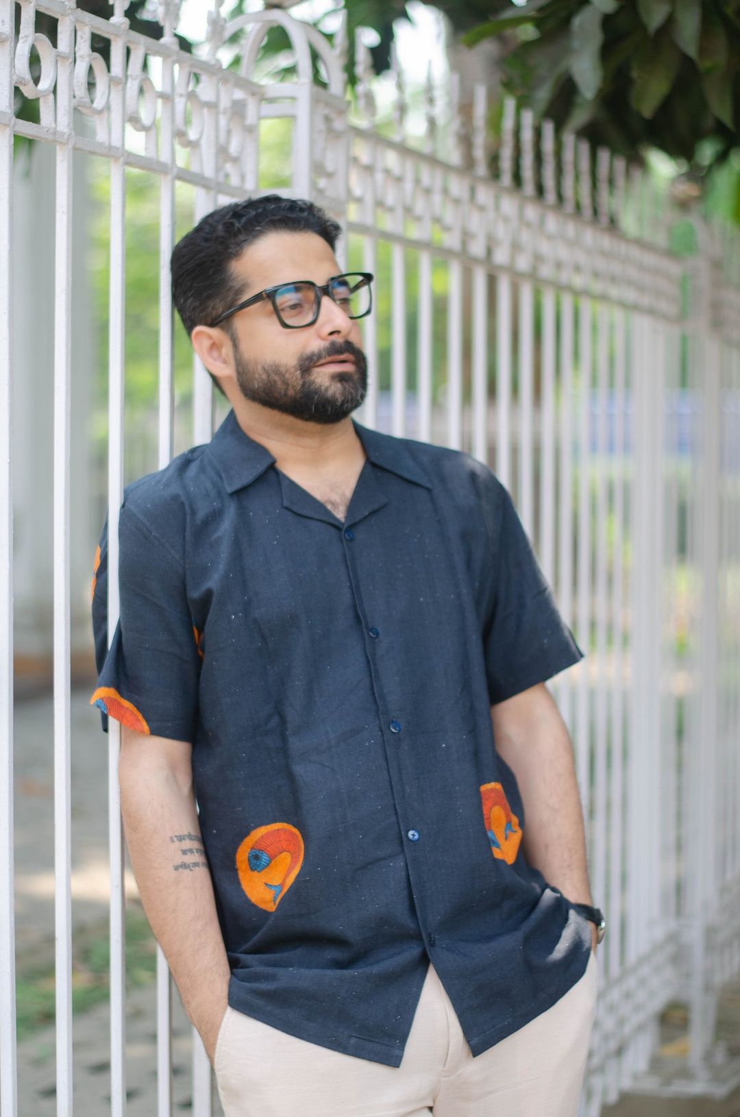 HOLIDAY SHIRT 005 - HANDLOOM DIGITAL PRINTED COTTON SHIRT