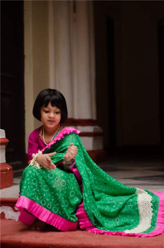 CADBURY GEMS - KIDS SAREE