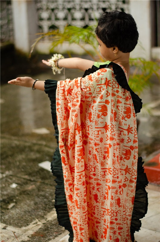 JUNGLE KIDS SAREE
