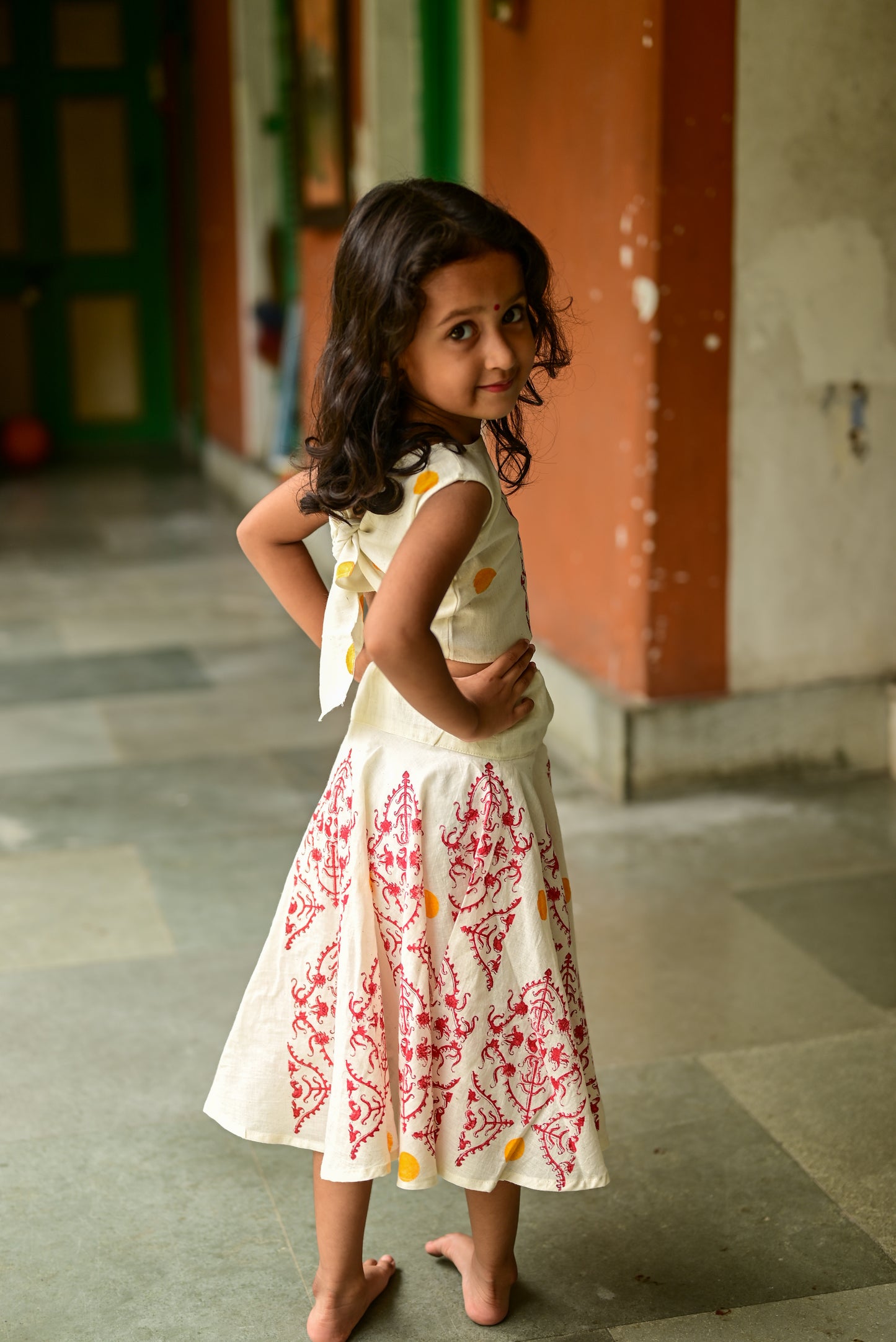 LAAL SADA SKIRT-TOP SET