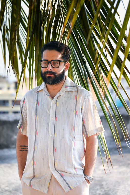 JAMDANI COTTON SHIRT