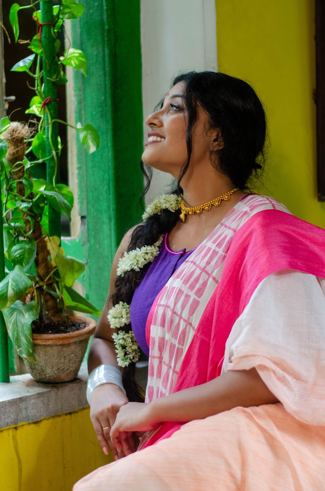 PINK BLUSH SAREE