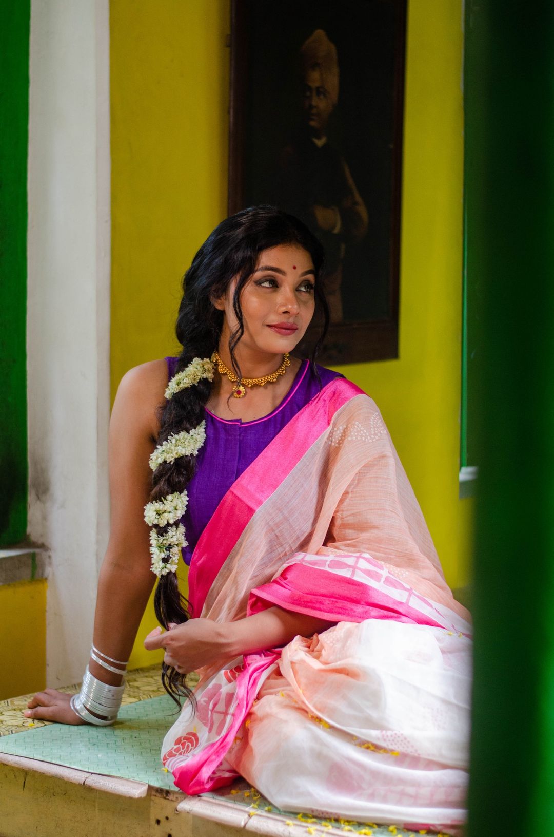 PINK BLUSH SAREE