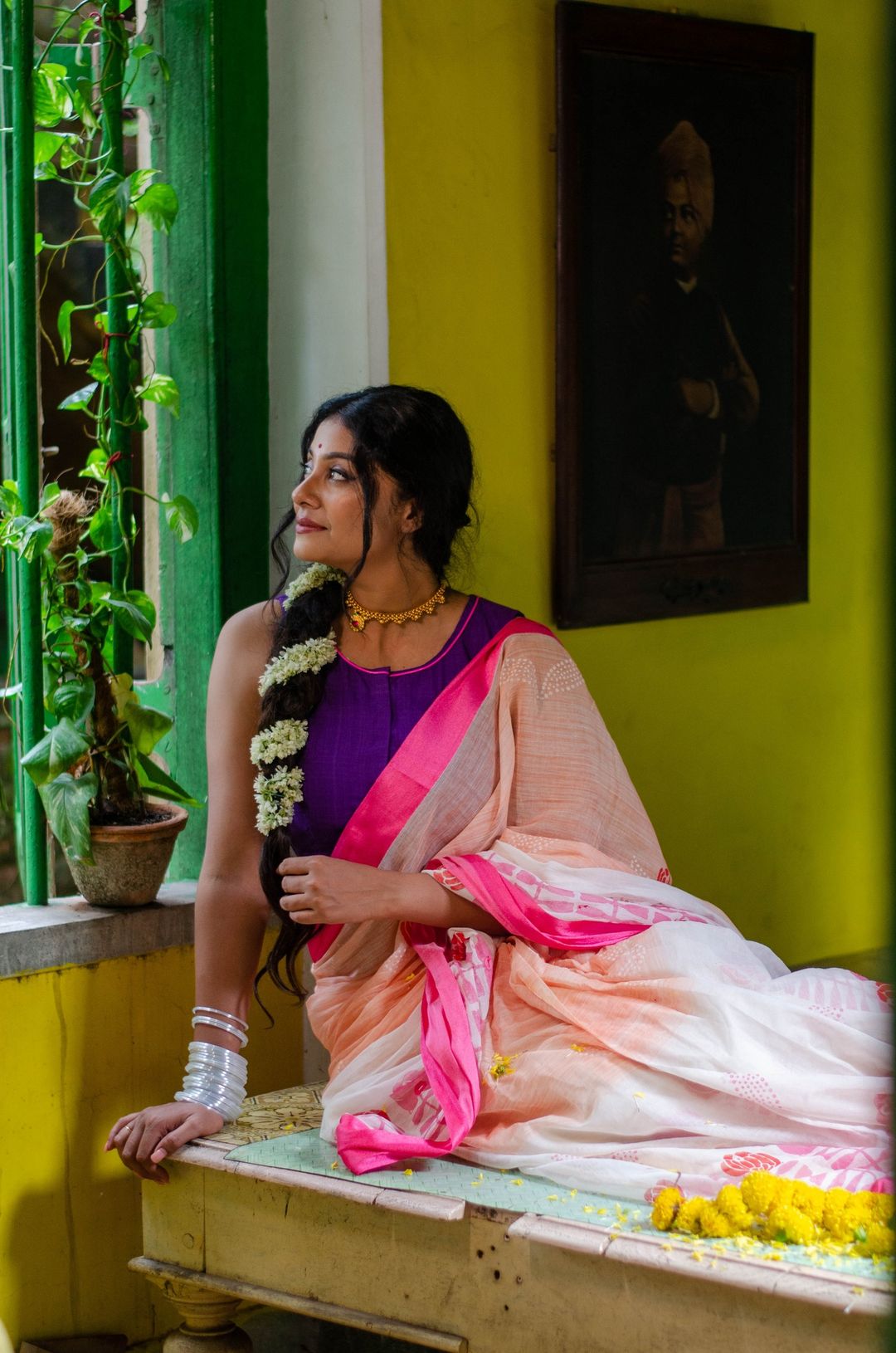 PINK BLUSH SAREE