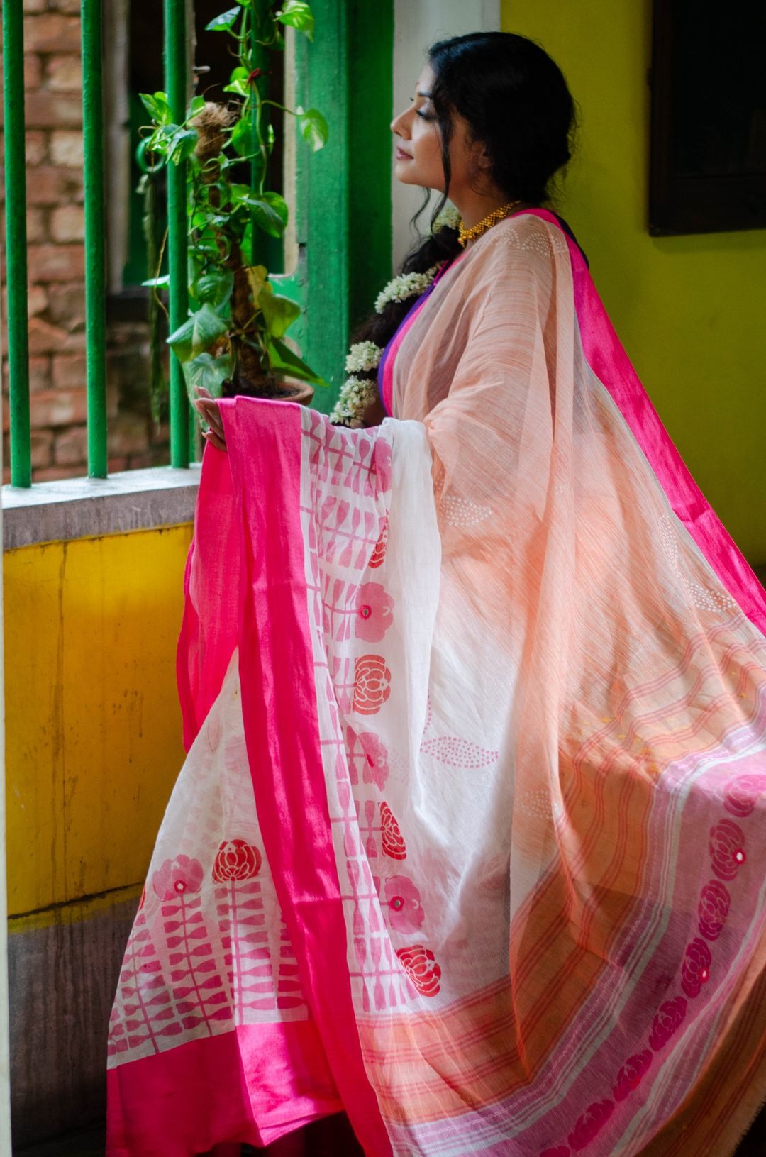 PINK BLUSH SAREE