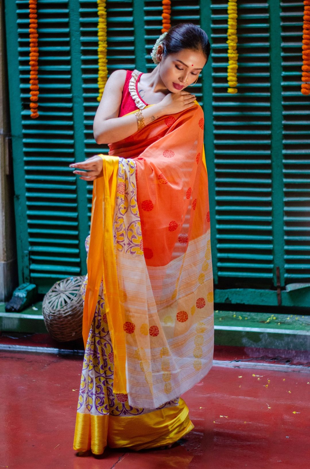 GENDA PHOOL SAREE 005