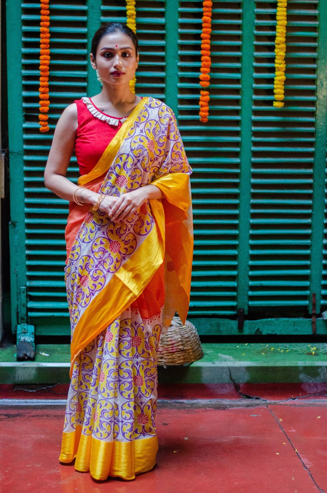 GENDA PHOOL SAREE 005