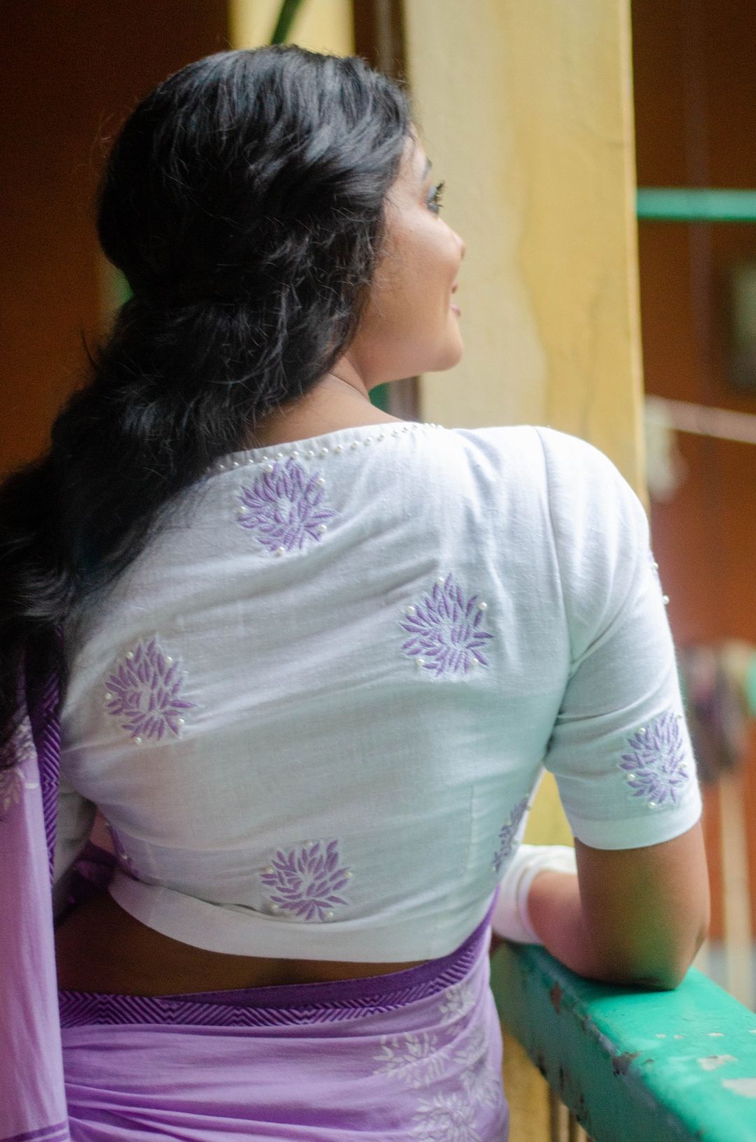 MAUVE CHANDRAMALLIKA HANDLOOM COTTON SAREE