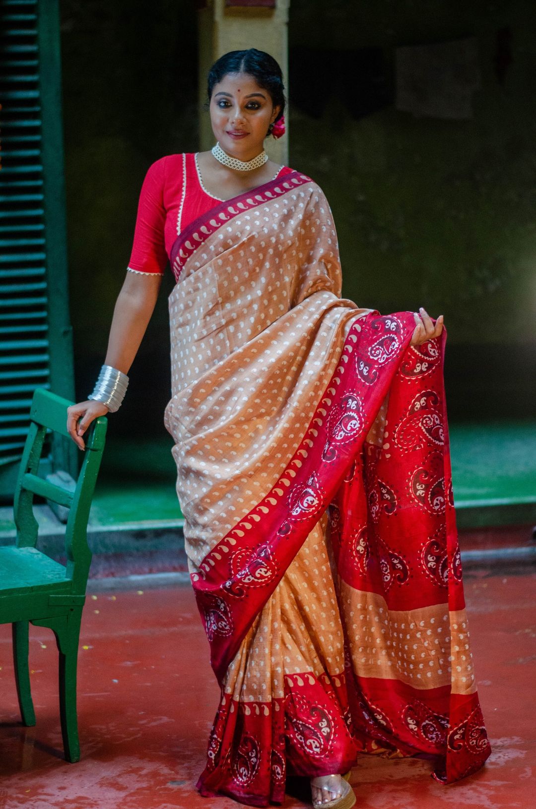 PAISLEY PURE SILK SAREE