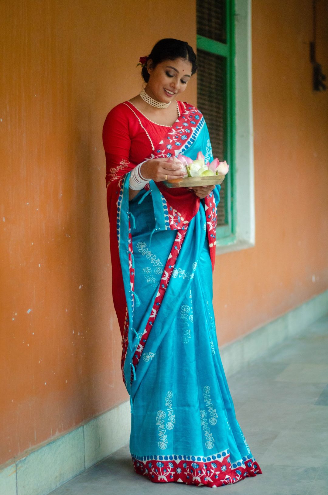 GOLAP NOKSHA PURE SILK SAREE