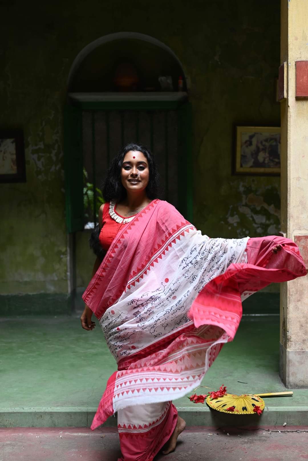 ABANI 003 - HANDWOVEN COTTON SAREE