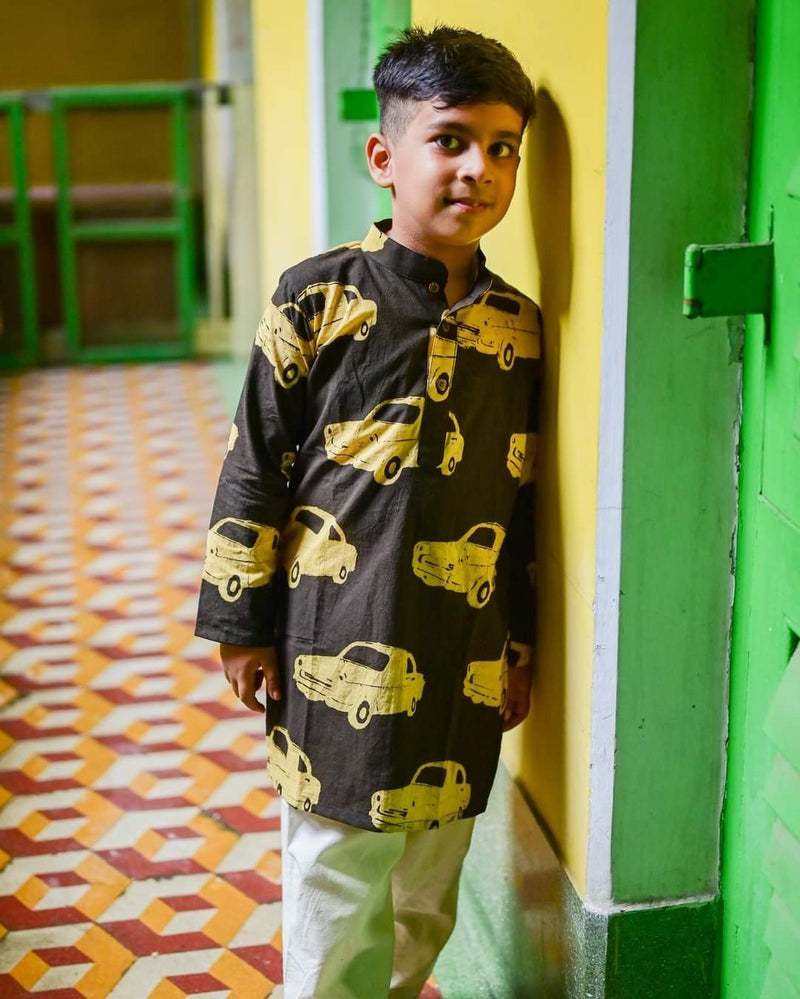 Taxi Kurta- Pajama set