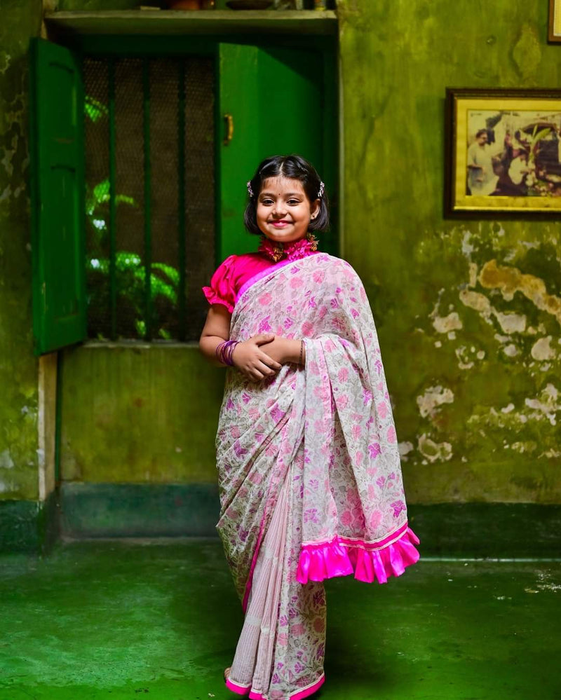 MORNING GLORY KIDS SAREE