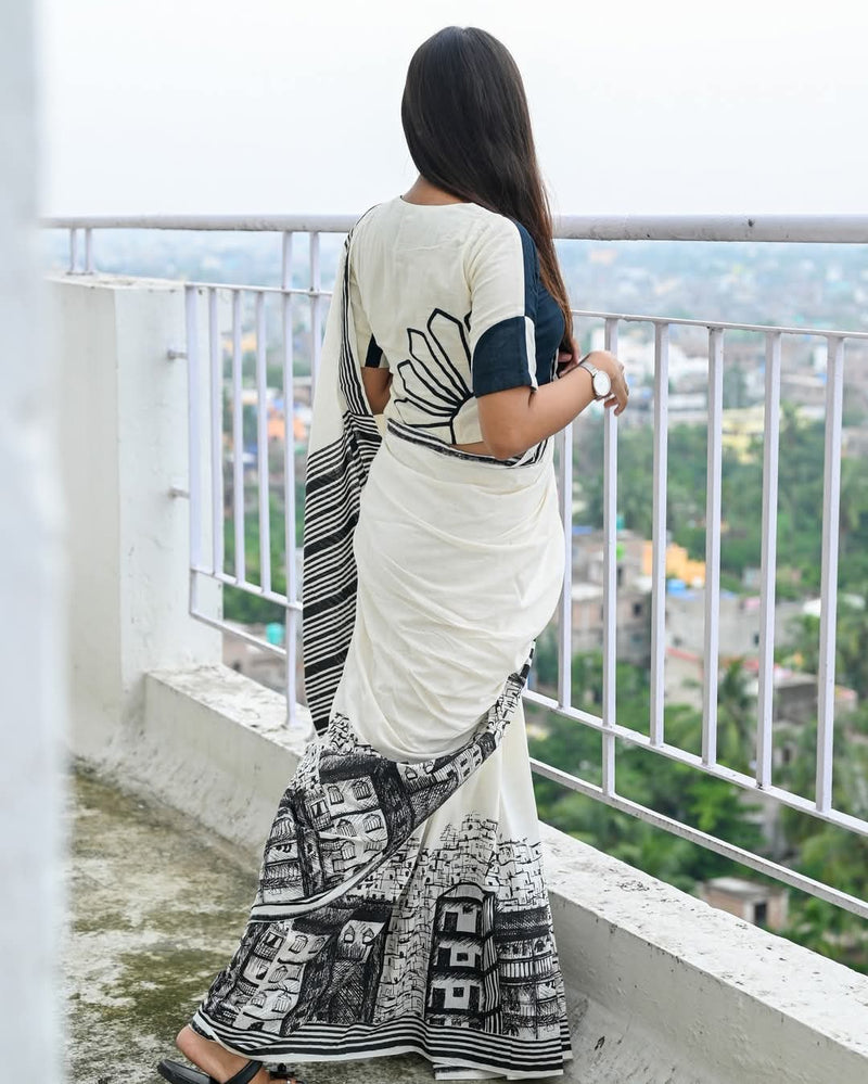 SHOHOR PRINTED SAREE