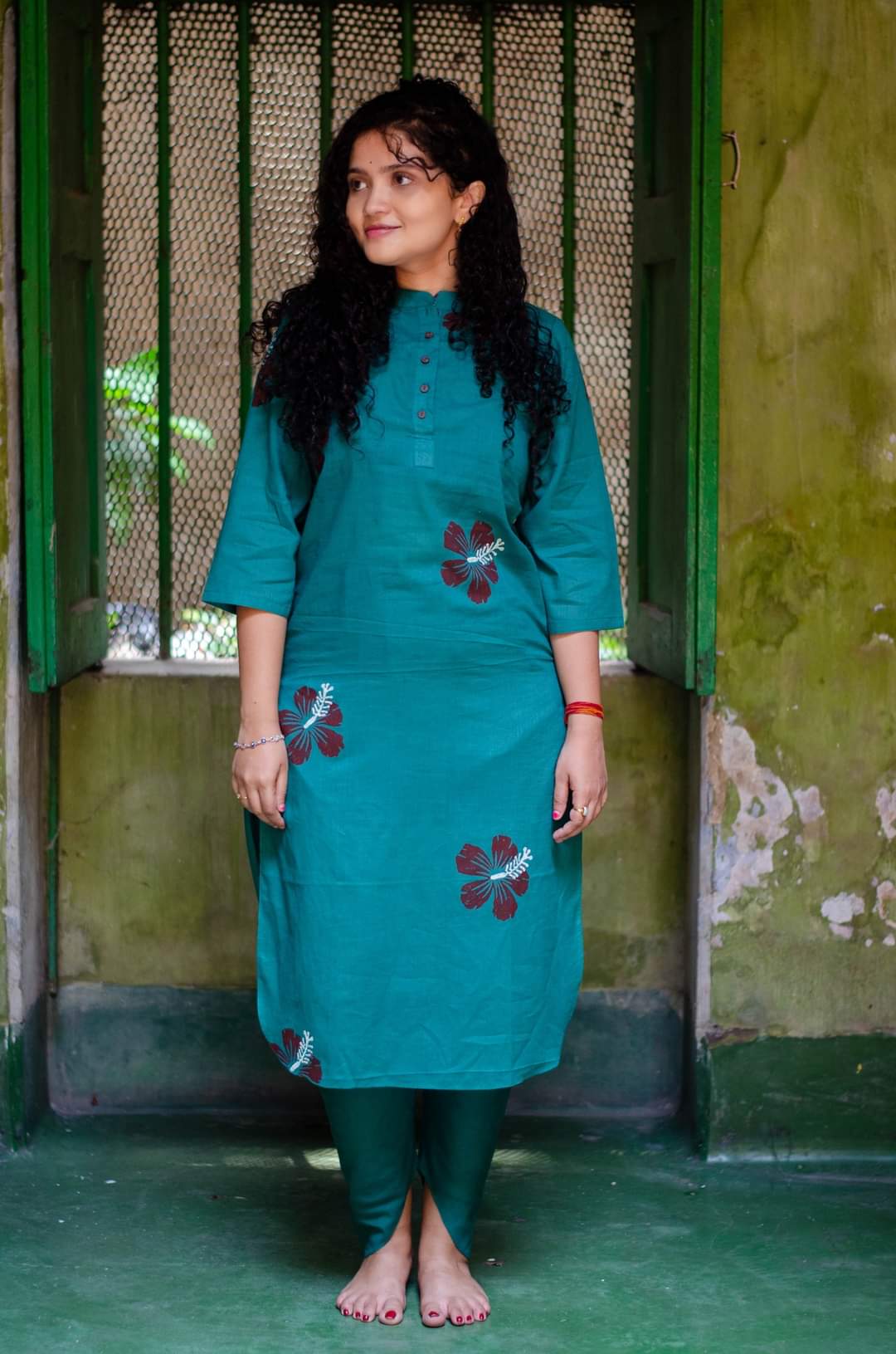 JOBA PRINTED KURTA SET