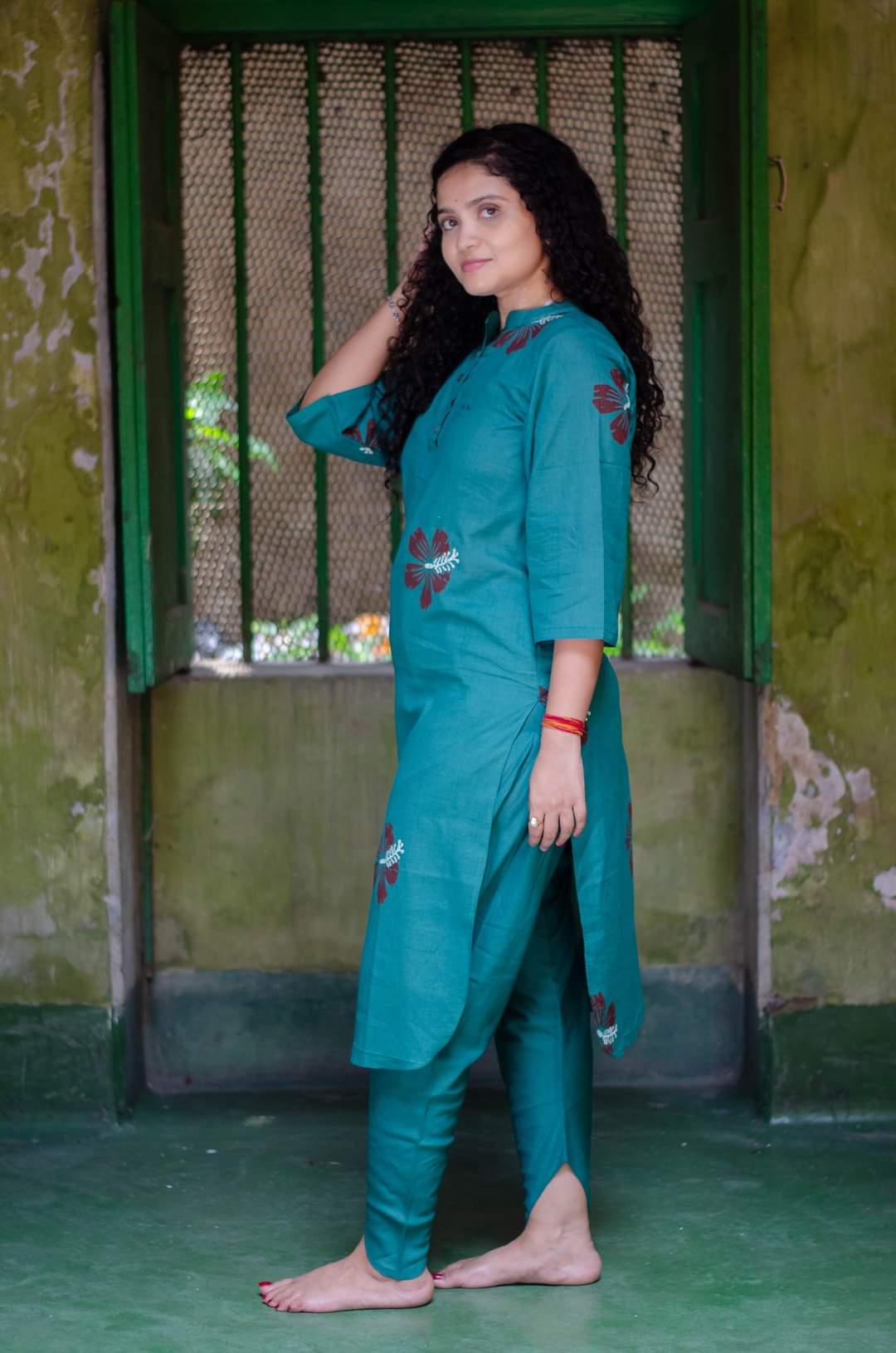 JOBA PRINTED KURTA SET