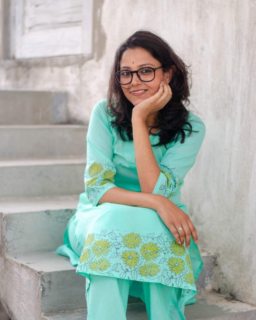 Sea Green Kurta Set