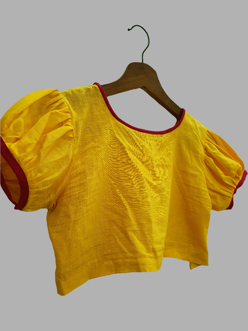 YELLOW KIDS BLOUSE