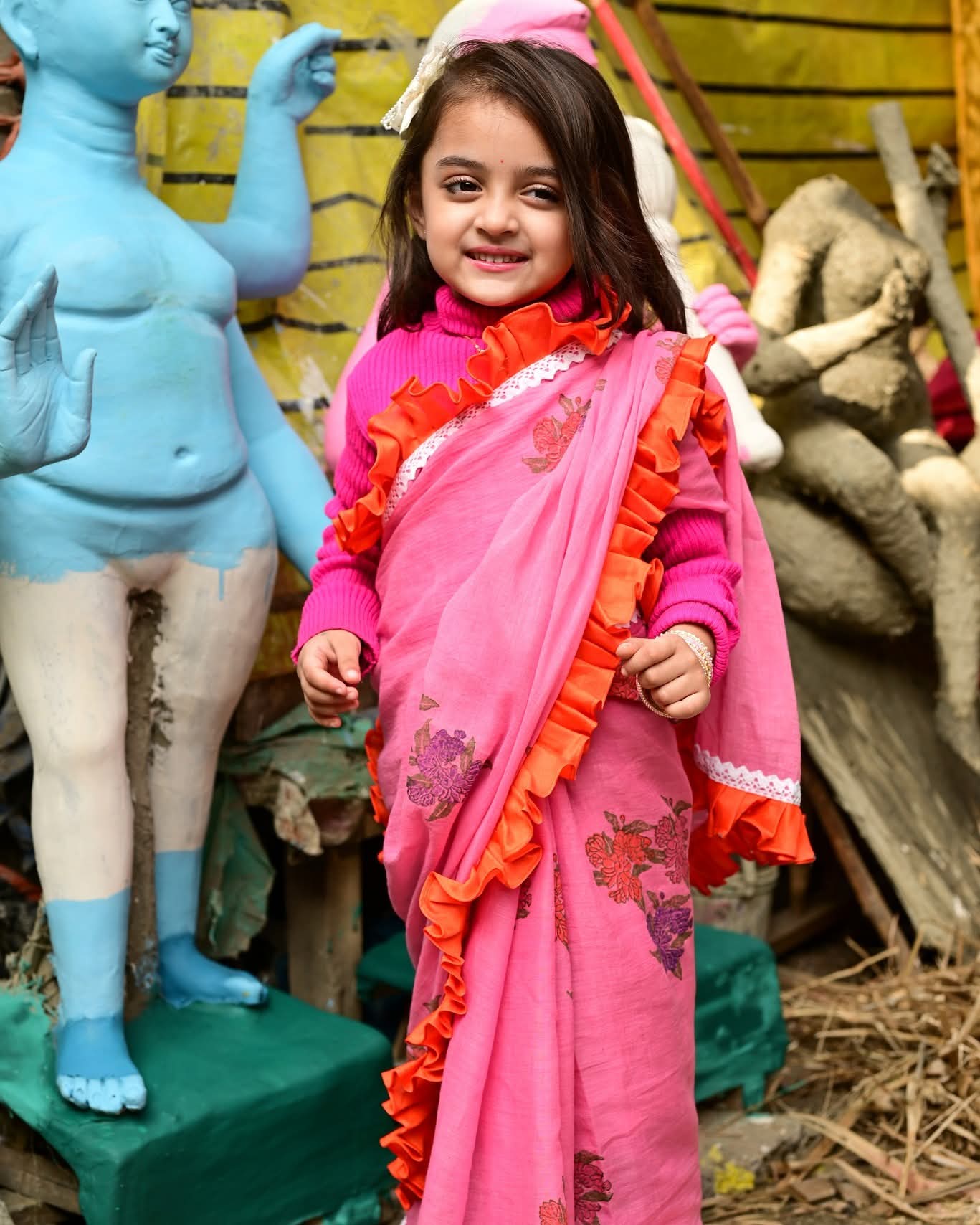 PHOOL KIDS SAREE