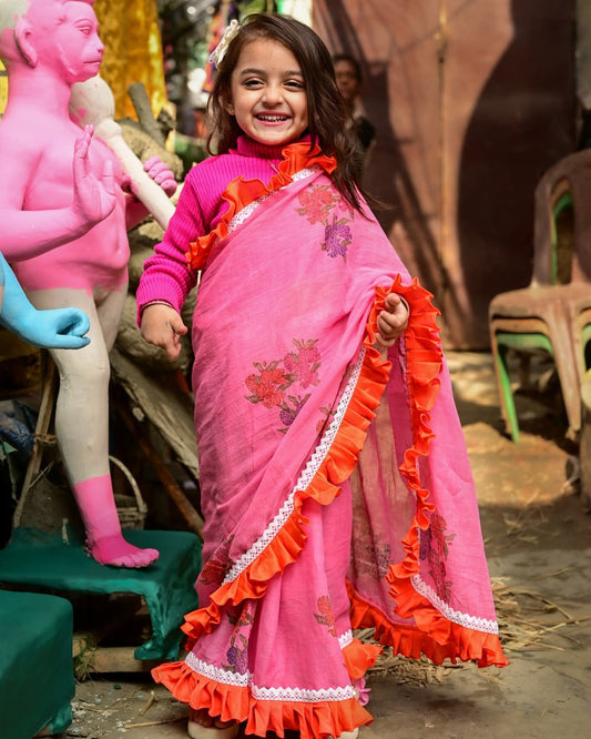 PHOOL KIDS SAREE