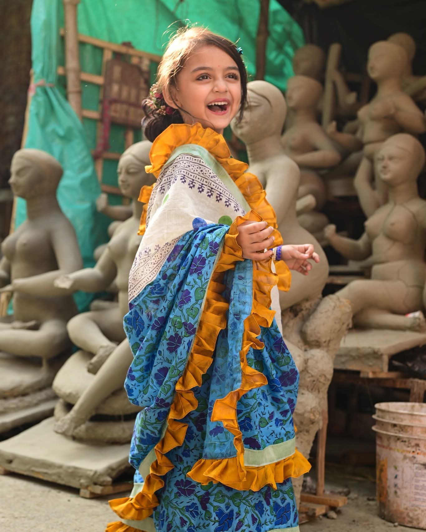 MORNING GLORY KIDS SAREE
