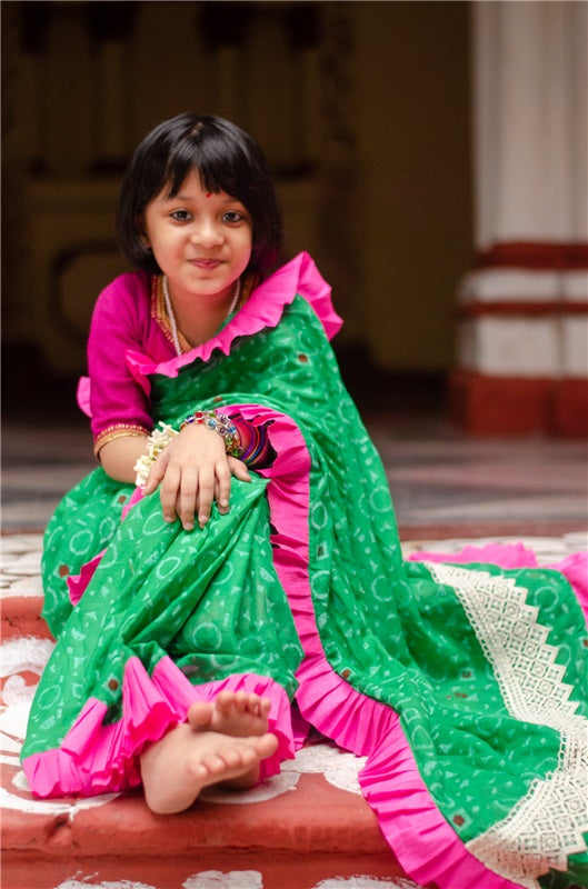 CADBURY GEMS - KIDS SAREE