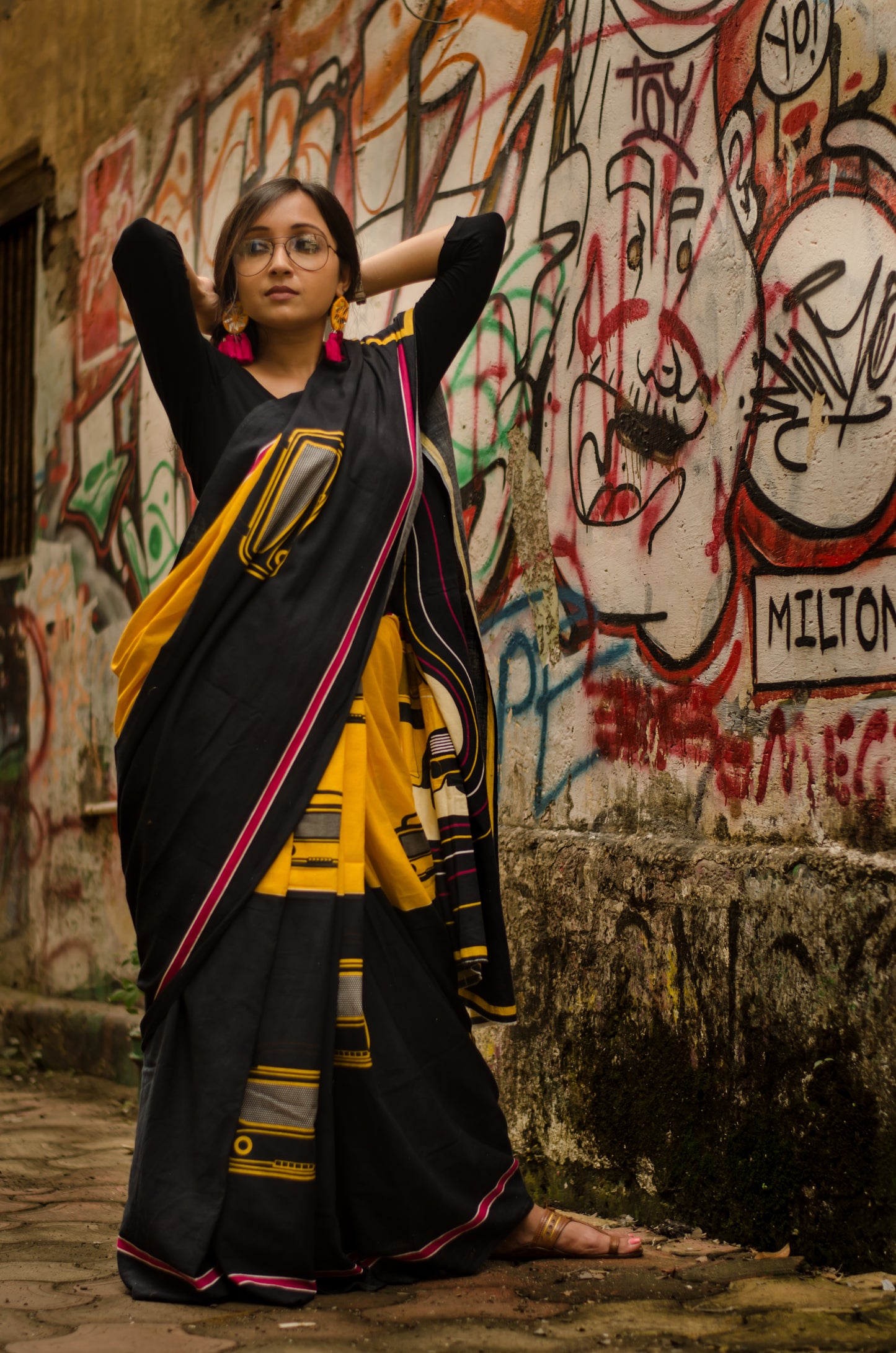 MISS CALCUTTA-DIGITAL PRINT SAREE