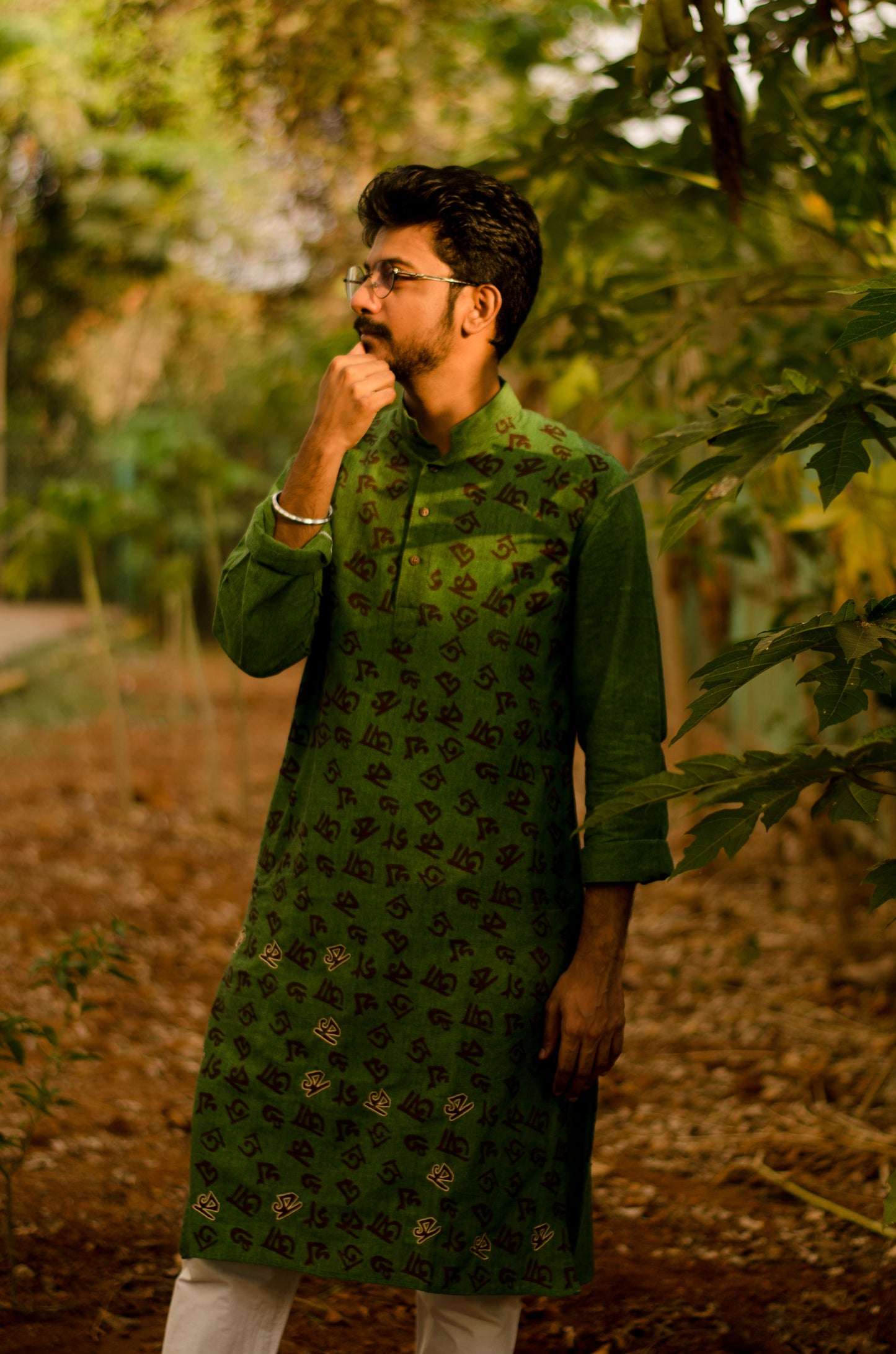 BORNOMALA 001 - HANDLOOM KURTA