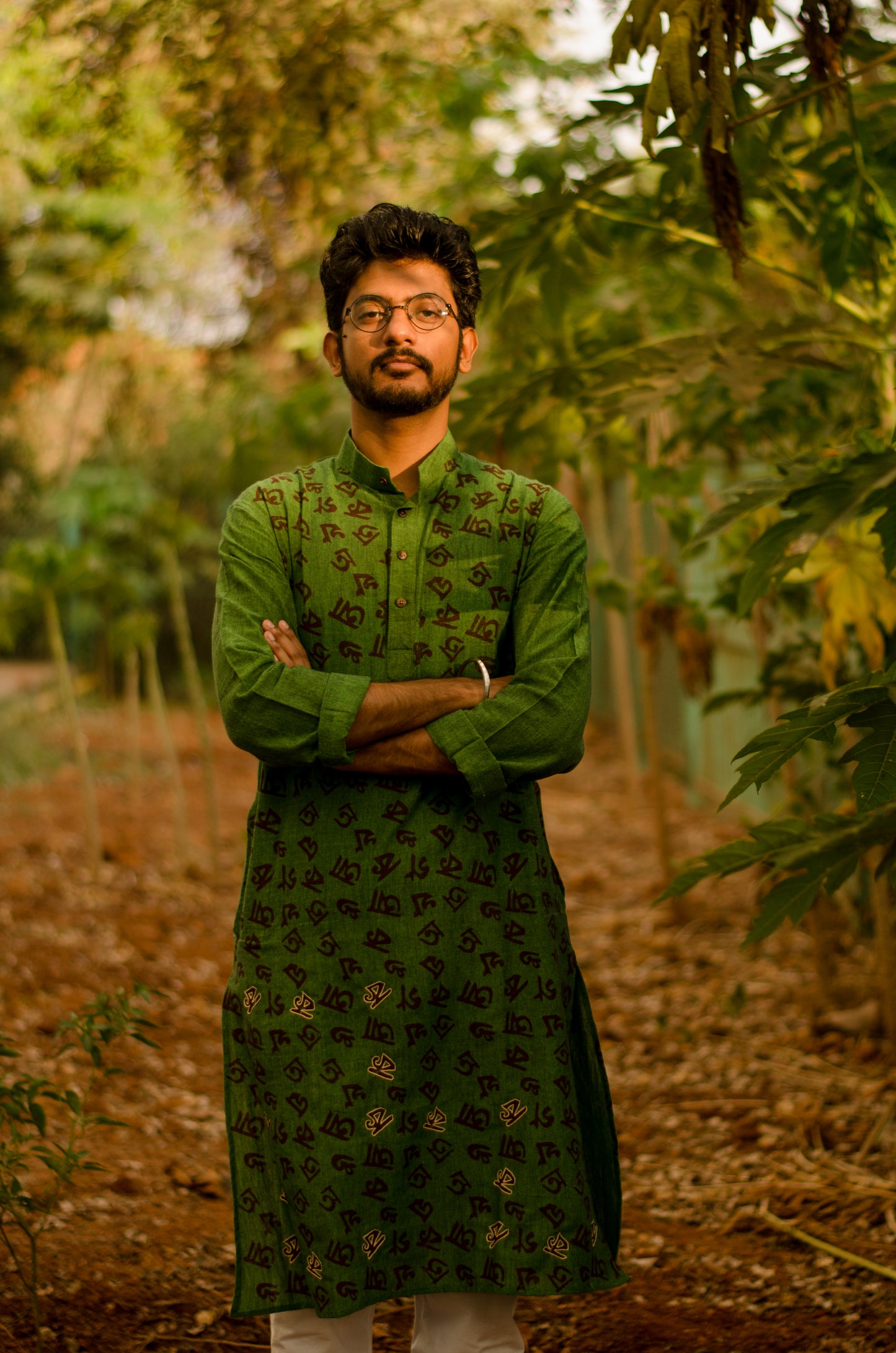 BORNOMALA 001 - HANDLOOM KURTA