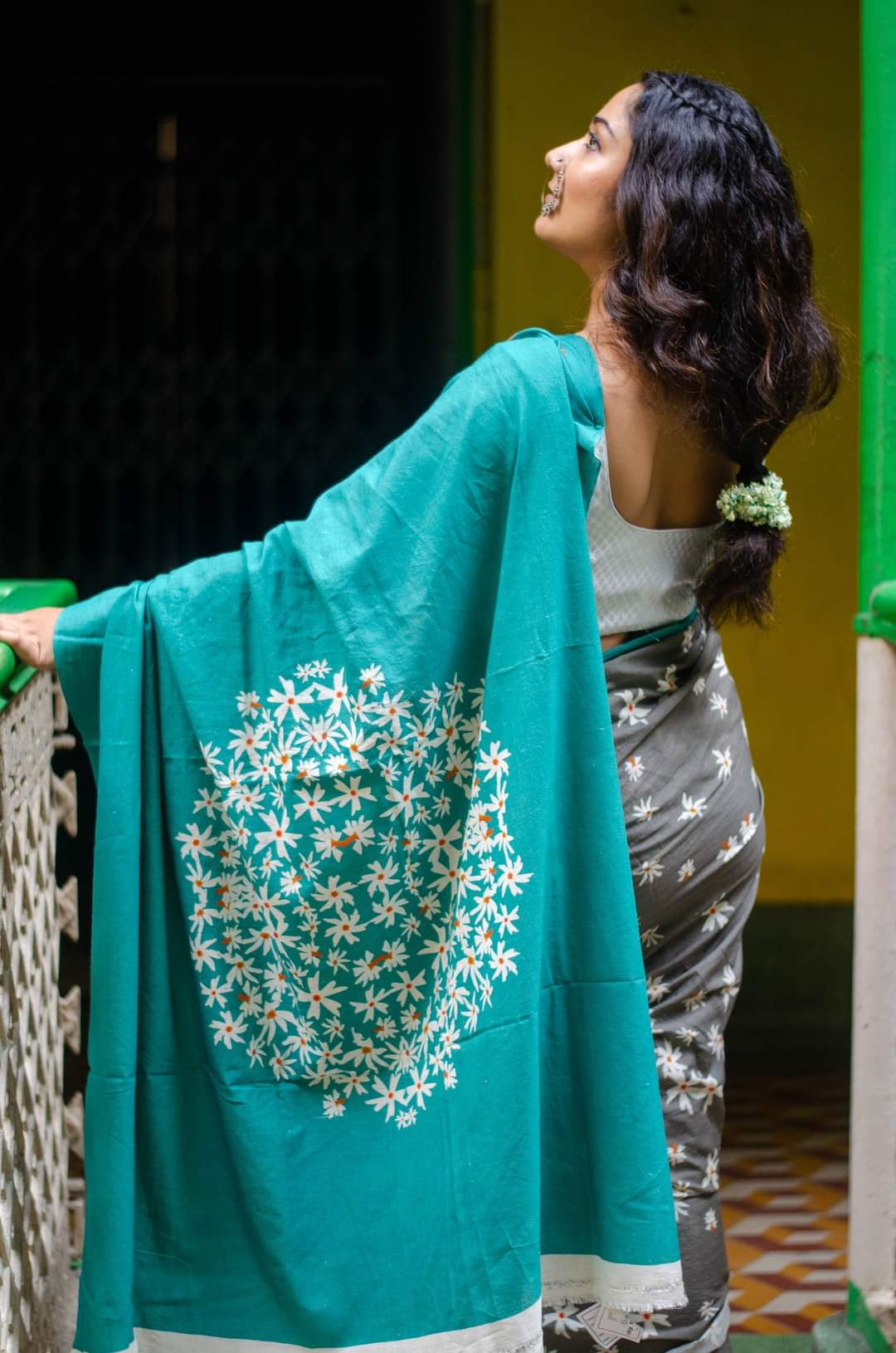 PARIJAT /SHIULI DIGITAL PRINT SAREE 002