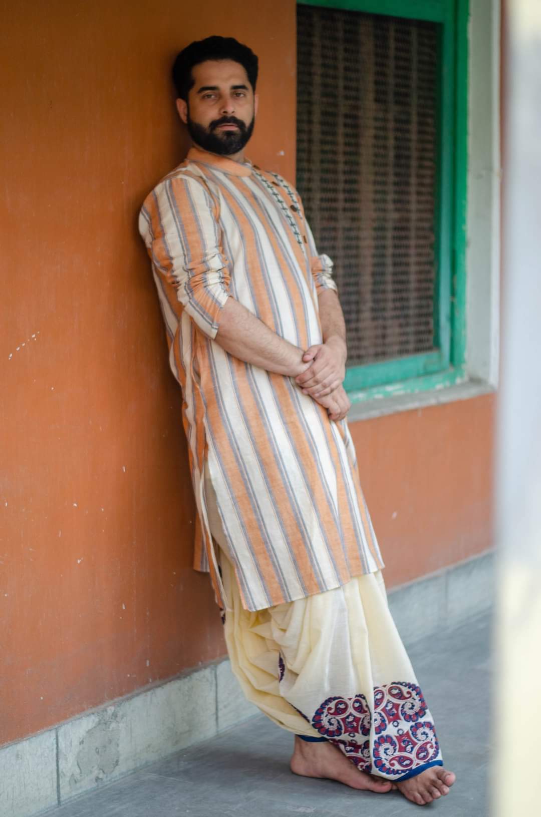 BABUMOSHAI - HANDLOOM KURTA