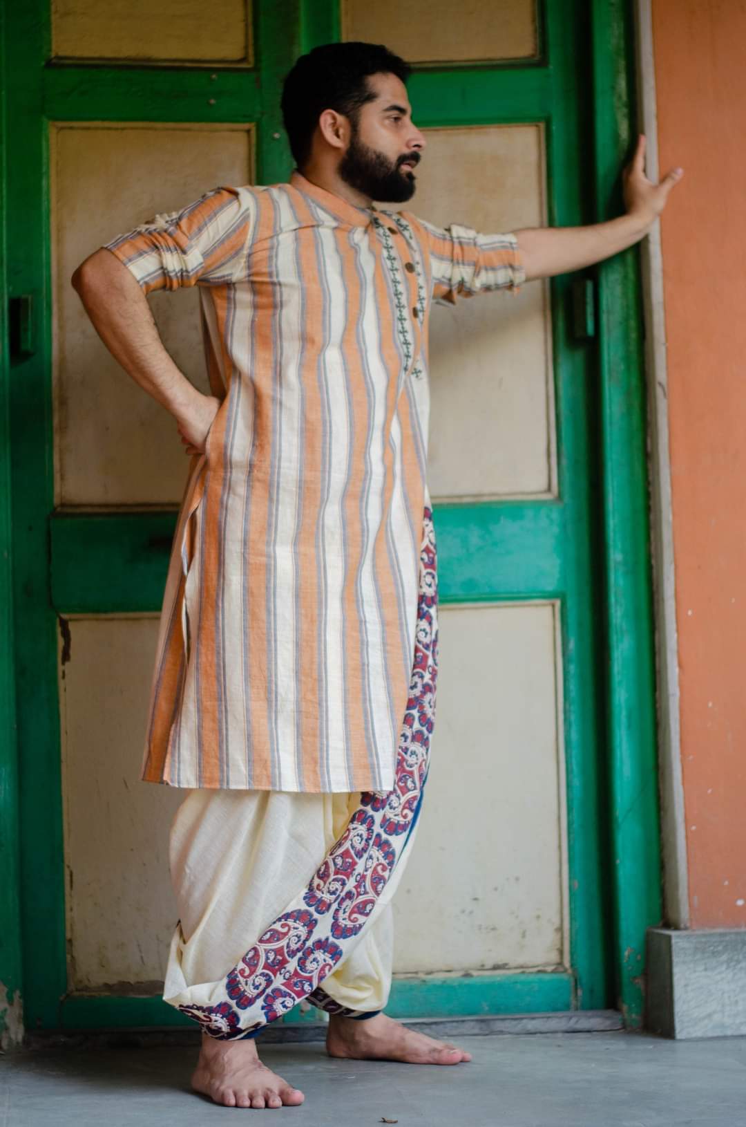 BABUMOSHAI - HANDLOOM KURTA