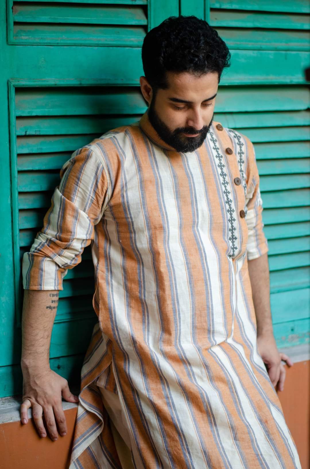 BABUMOSHAI - HANDLOOM KURTA