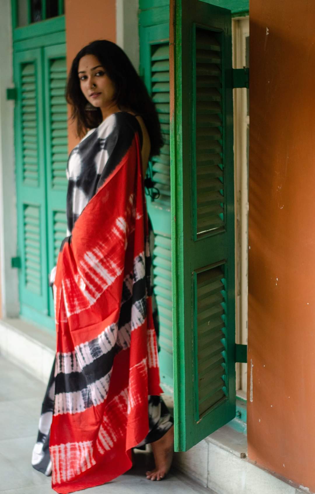 MODHUJAMINI - MALMAL COTTON SAREE