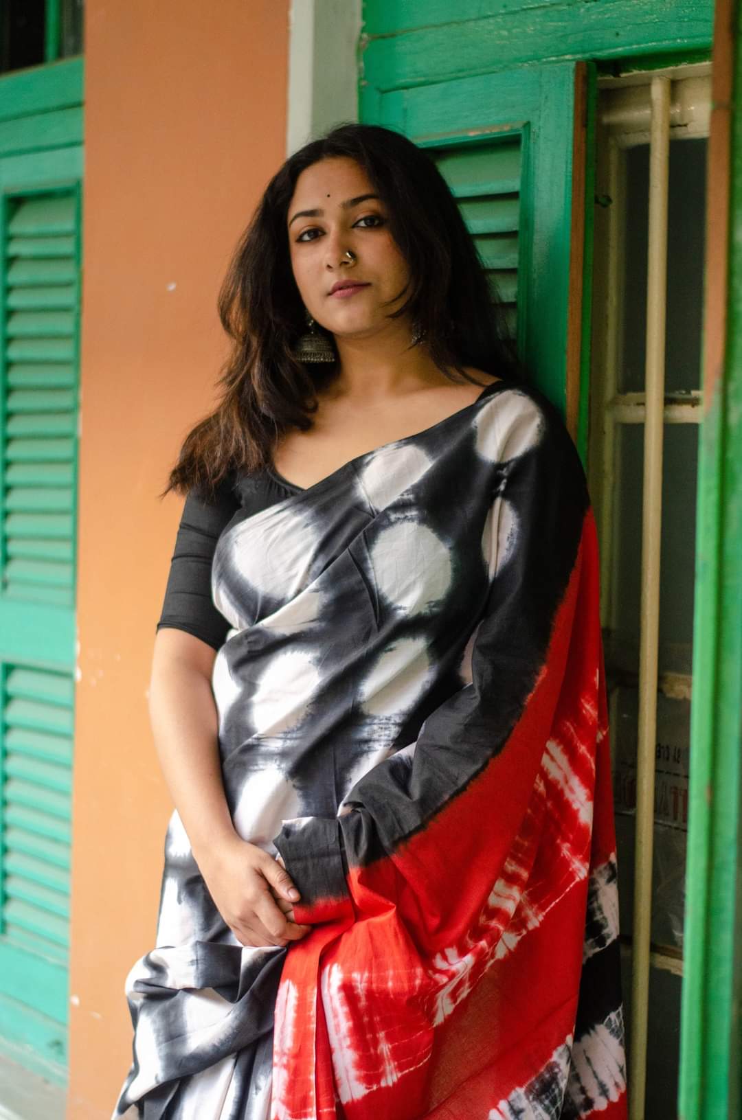 MODHUJAMINI - MALMAL COTTON SAREE